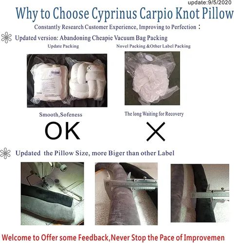 Vista 6 de Cyprinus Carpio Elastic Vevet - Almohada de 2 hebras hecha a mano con nudo Safa, cojín de suelo, resistente a las arrugas, bola de almohada