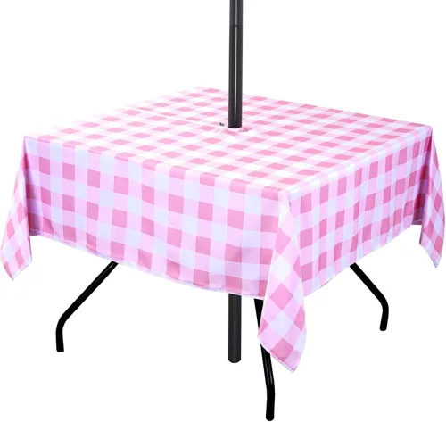 Vista 46 de Poise3EHome - Mantel impermeable antiderrames para exteriores e interiores, para camping, picnic, té de la tarde, asados, flores