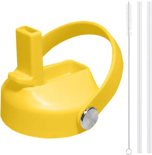 Vista 7 de SENDESTAR Spout Lid for Hydroflask Wide Mouth Water Bottle Fits 18 oz 20 oz 32 oz 40 oz 73 oz,Chug Cap Flexible Handle Compatible, Takeya, Simple