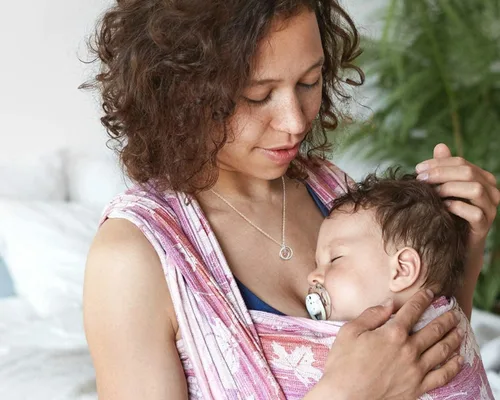 Vista 6 de EFYTAL Regalos de baby shower, collar de plata de ley para embarazo, regalos para nuevas madres para mujeres, el mejor regalo para futuras madres
