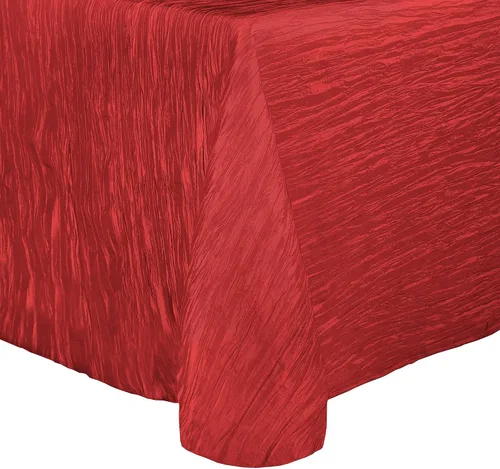 Vista 21 de Ultimate Textile Delano Crinkle - Mantel ovalado de tafetán (50 x 90 pulgadas), color negro