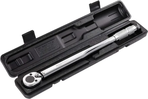 Vista 2 de Amazon Basics llave dinamométrica de clic de 1/2 pulgada, 20-150 pies-libras, 27.1-203.5 Nm