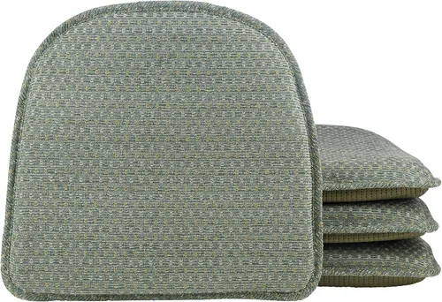 Vista 83 de Klear Vu Raindrop The Gripper - Cojines antideslizantes para silla, suaves y cómodos, almohadillas para asiento, almohadón para cocina, comedor u