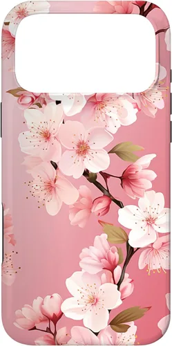 Vista 22 de Japan Pink Flower Sakura Florist Anime Cherry Blossom Case for iPhone 17