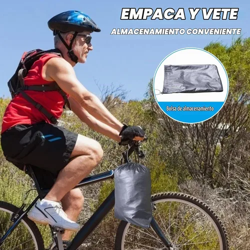 Vista 4 de MOPHOTO Funda de triciclo para adultos para almacenamiento al aire libre, cubierta impermeable para bicicleta para triciclos adultos, fundas Negro