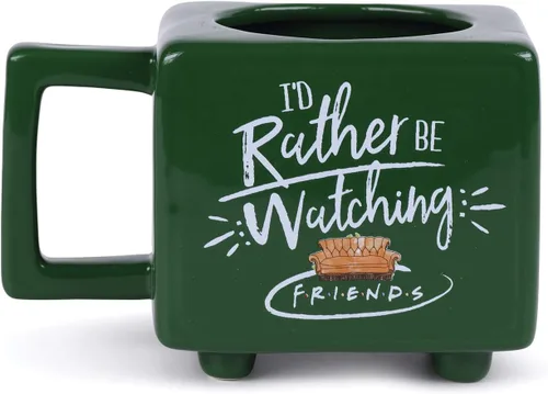Vista 3 de Friends Termo-Responsive 3D Taza 16.9 fl oz (Rather Be Watching)