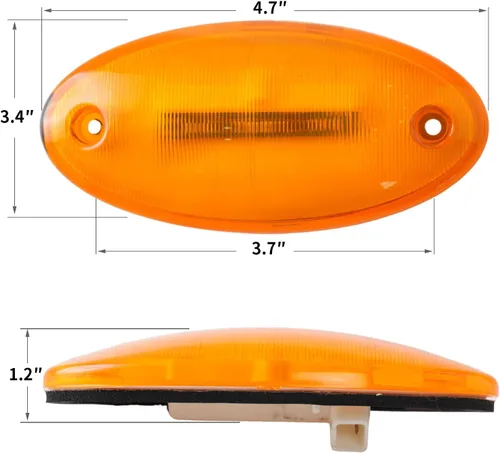 Vista 2 de Luces de marcador LED Lámparas de techo superiores aptas para Prostar Internacional, 1 luz apta para Durastar, Workstar 2008-2018 (1)
