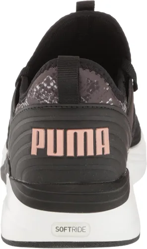 Vista 3 de PUMA Softride Ruby LUXE - Tenis para mujer, color negro Puma, talla 8.5