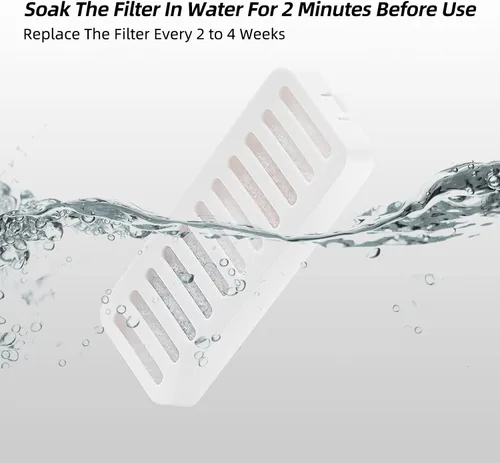 Vista 3 de Filtros de repuesto para fuente de agua para gatos, 8