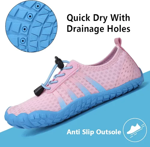 Vista 3 de CIOR Zapatos acuáticos para niños y niñas, zapatos deportivos acuáticos ligeros (niños pequeñosniños grandes)