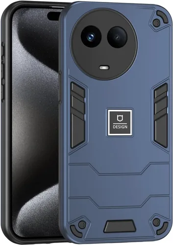 Vista 293 de Funda compatible con Redmi A1, compatible con Redmi A2 2 en 1 [PC dura + TPU], funda de teléfono negra