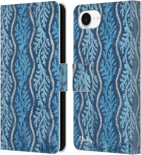 Vista 19 de Head Case Designs Officially Licensed Paul Brent Agate Mermaid Coastal Leather Wallet Case Compatible with Apple iPhone 16e / iPhone 17e