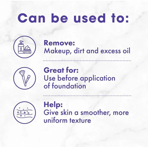 Vista 5 de Buf-Puf Esponja facial, desarrollada por dermatólogos, elimina la suciedad profunda y el maquillaje que causa brotes y puntos negros, reutilizable