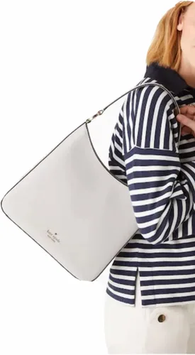 Vista 4 de Kate Spade Perry Bolso de hombro de piel (Stone path), piedra ( Stone Path)