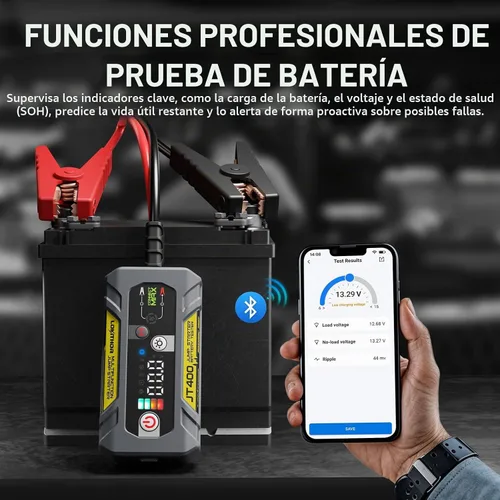 Vista 5 de LOKITHOR JT400 Arrancador de salto con probador de batería