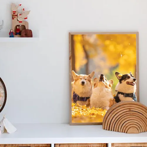 Vista 6 de CICIKEN Pintura de diamantes personalizada, haz tus propias fotos personalizadas con kits de pintura de diamantes, decoración del hogar de boda