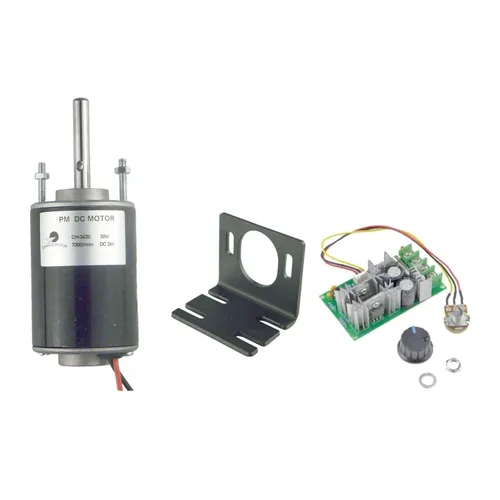 Vista 7 de CHANCS Motor de engranaje eléctrico de poco ruido del eje común del poder más elevado CH-3420 24V DC 7000RPM del alto esfuerzo de torsión