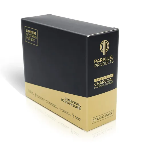 Vista 8 de Parallel Products - Cuerda de mapeo de cejas premium para microblading - Pre-entintada - Hilo de carbón de 0.039 in - Suministros esenciales