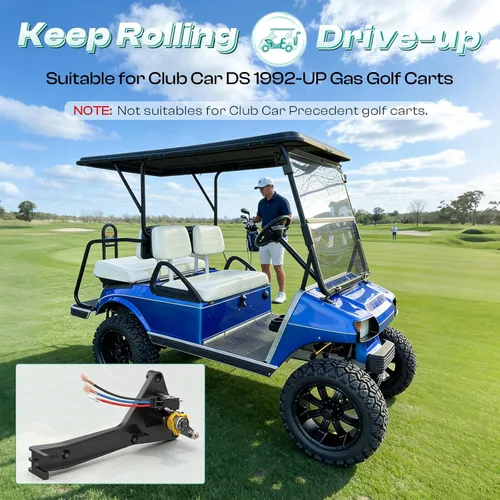 Vista 2 de Drive-up Kit de montaje de palanca de cambios hacia adelante y marcha atrás para Club Car DS 1992-Up Gas Golf Cart OEM 1016947 8248 8233