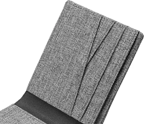 Vista 6 de Lanyani Carteras RFID plegables simples Sack - gris claro Minimalista