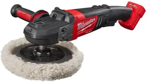 Vista 5 de Milwaukee M18 18-volt Combustible iones de litio Brushless Cordless 7 en. Pulidora de velocidad variable (solo herramienta) Herramientas
