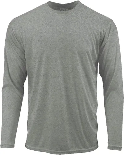 Vista 8 de DRI-Equip - Camisas de manga larga para deporte, disipa la humedad. Blanco
