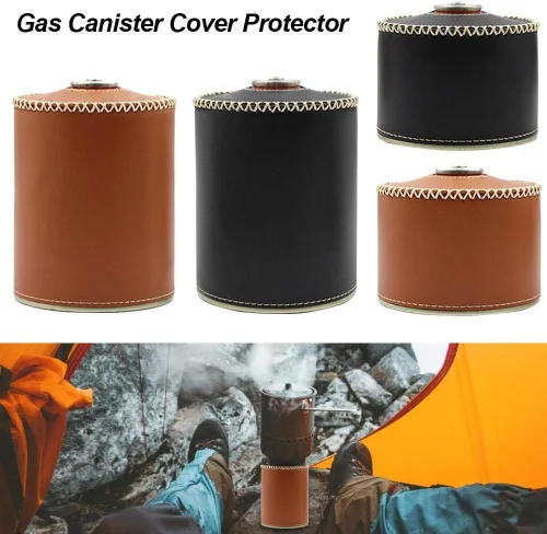 Vista 3 de 450/230G Tanque de Gas Funda Protectora Cilindro de Combustible Cocina Tanque de Gas Protector Bolsa de Almacenamiento Durable al Aire Libre Camping