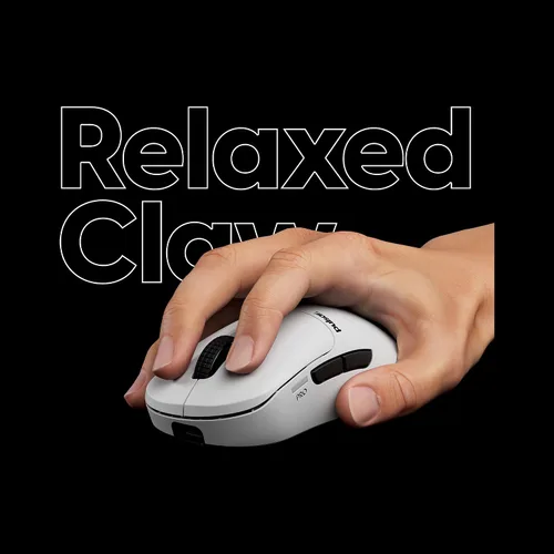 Vista 4 de Pulsar Gaming Gears PRO Series JV-X - Ratón para juegos, mediano, color Blanco