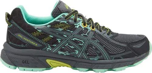 Vista 4 de ASICS Zapatillas de correr Gel-Venture 6 MX para mujer, CarbonoNegroRosa Pavo Real, 0