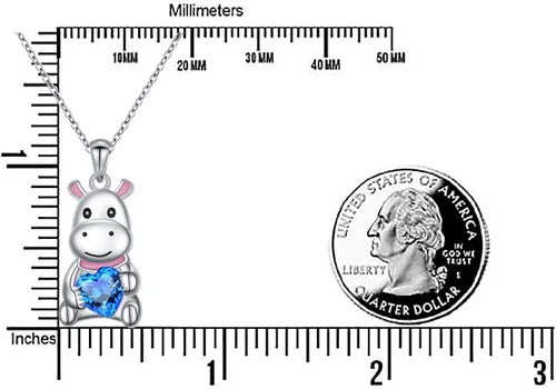Vista 5 de Collar de plata de ley S925 con diseño de corazón de circonio cúbico, regalo para mujeres adolescentes