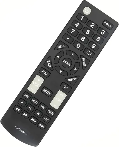 Vista 6 de NSRC4NA18 NS-RC4NA-18 - Remoto de repuesto compatible con Insignia TV HDTV NS-22D420NA18 NS-24D310NA19 NS-32D220NA18 NS-39D310NA19 NS-39D310NA17