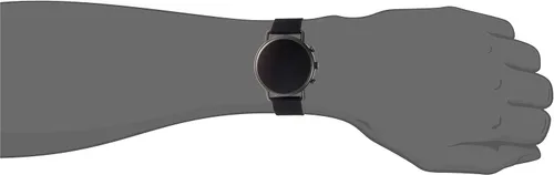 Vista 6 de Skagen Connected Falster 2 Reloj inteligente con pantalla táctil de silicona y acero inoxidable
