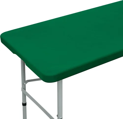 Vista 17 de NEWISHER Mantel rectangular ajustable de 20 x 30 pulgadas, mantel elástico para mesa de 2.5 pies, funda de mesa de elastano elástica negra, cubierta