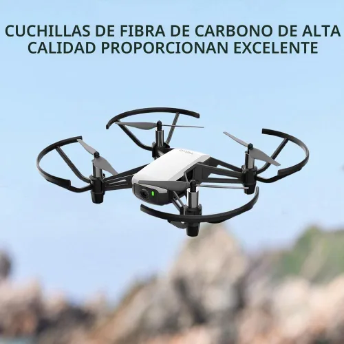 Vista 3 de Hélice de cuchilla de dron RC, 2 pares de hélice de liberación rápida de fibra de carbono
