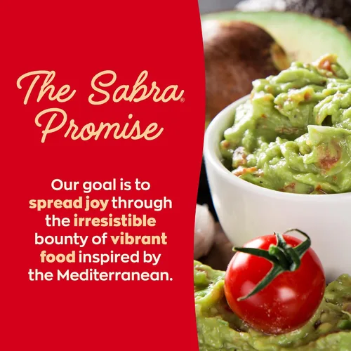 Vista 5 de Sabra Snackers Salsa de guacamole con chips de tortilla enrollados, 2.8 oz - Vaso individual de guacamole para paquetes de bocadillos para llevar
