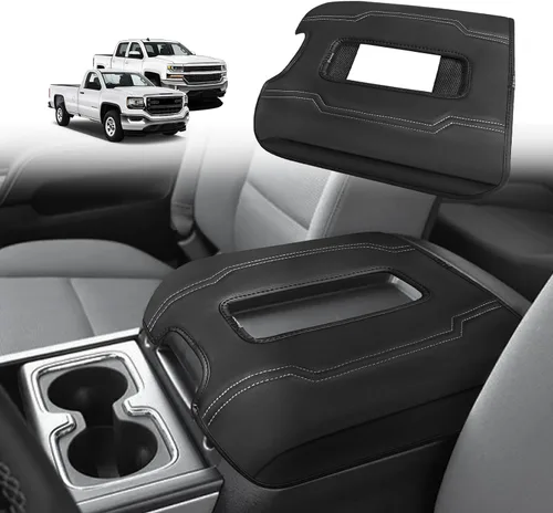 Vista 117 de Muslogy - Funda para reposabrazos para Chevy Silverado 2007-2013, extra