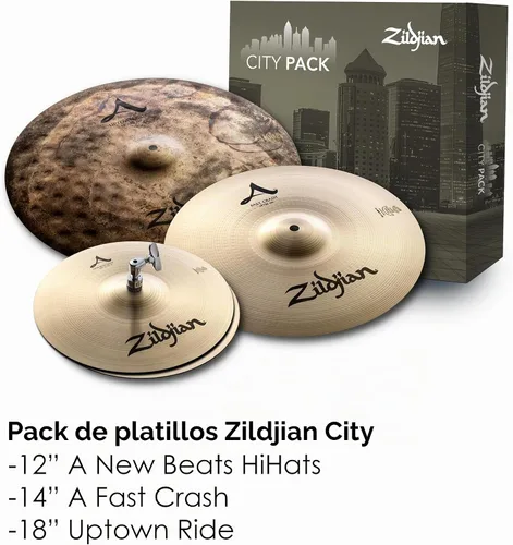 Vista 2 de Zildjian ACITYP248 Un paquete de platillos de ciudad