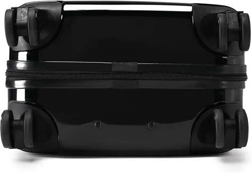 Vista 9 de BE SMART Equipaje de 20 pulgadas (para embarque) con rueda silenciosa giratoria, estuche de transporte integrado de PC+ABS y TSA, maleta pequeña
