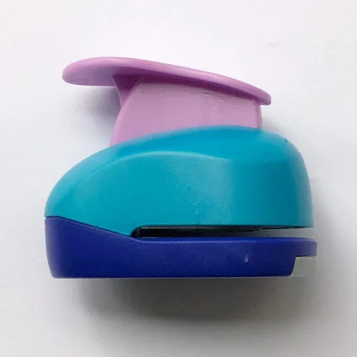 Vista 4 de Punzón de palanca inteligente de 1" - Forma de corte de papel (paloma)