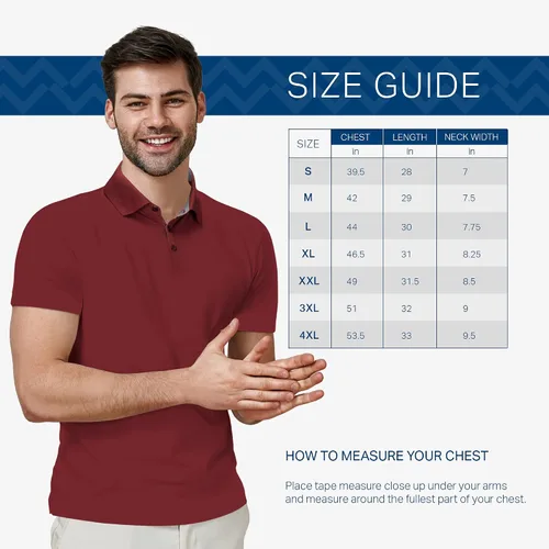Vista 7 de Mio Marino - Polos de golf para hombre, ajuste seco, tela transpirable ultrafina