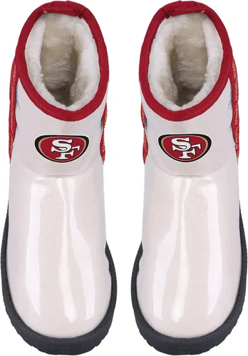 Vista 145 de FOCO NCAA Team Sherpa Botas de lluvia con forro para mujer