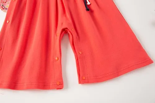 Vista 9 de Mameluco tipo kimono para bebé niña disfraz japonés mono Hakama traje samurái infantil