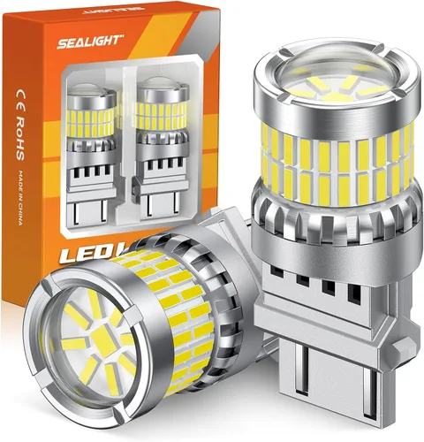 Vista 11 de SEALIGHT Bombilla LED 921 Luz de Reversa con Chips LED SMD 3030, 912 906 904 W16W T15 Bombilla LED 921 con Proyector de Reemplazo para Luces