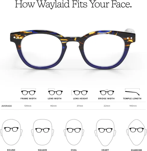 Vista 4 de eyebobs unisex-adult Waylaid Round Reading Glasses