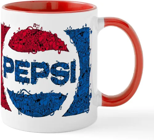 Vista 46 de CafePress Catch That Pepsi Spirit - Taza de café de cerámica (11.0 fl oz)