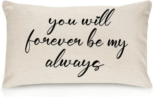 Vista 23 de Better When We are Together - Fundas de almohada lumbar de 12 x 20 pulgadas con citas divertidas de algodón y lino para sofá, decoración de sala
