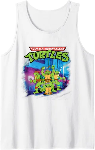 Vista 3 de Mademark x Teenage Mutant Ninja Turtles - Camiseta sin mangas clásica para adolescentes Negro
