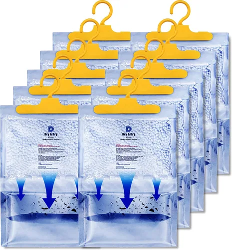 Vista 9 de Dry & Dry Deshumidificadores absorbentes de humedad prémium para el hogar, sótano, dormitorio, pequeños deshumidificadores – absorbentes de humedad