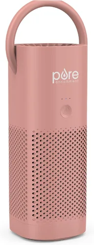 Vista 10 de Pure Enrichment - Mini purificador PureZone de aire portátil – Filtro True HEPA inalámbrico que limpia el aire y elimina el 99.97% del polvo, olores