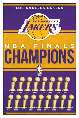 Vista 12 de Trends International NBA Los Angeles Lakers - Póster de pared de Champions 23, 22.4 pulgadas de largo x 14.7 pulgadas, versión enmarcada de madera